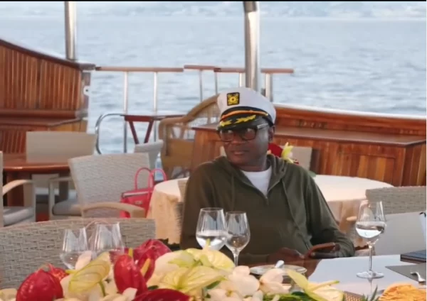 Moment Billionaire Businessman, Otedola Onboards The Aristotle Onassis' Christina O Super Luxury Yacht Ahead Of Birthday [Video]