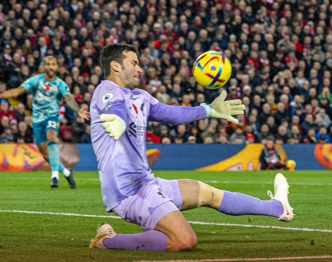 Liverpool Goalie, Alisson Becker Gets The Love From Jesus