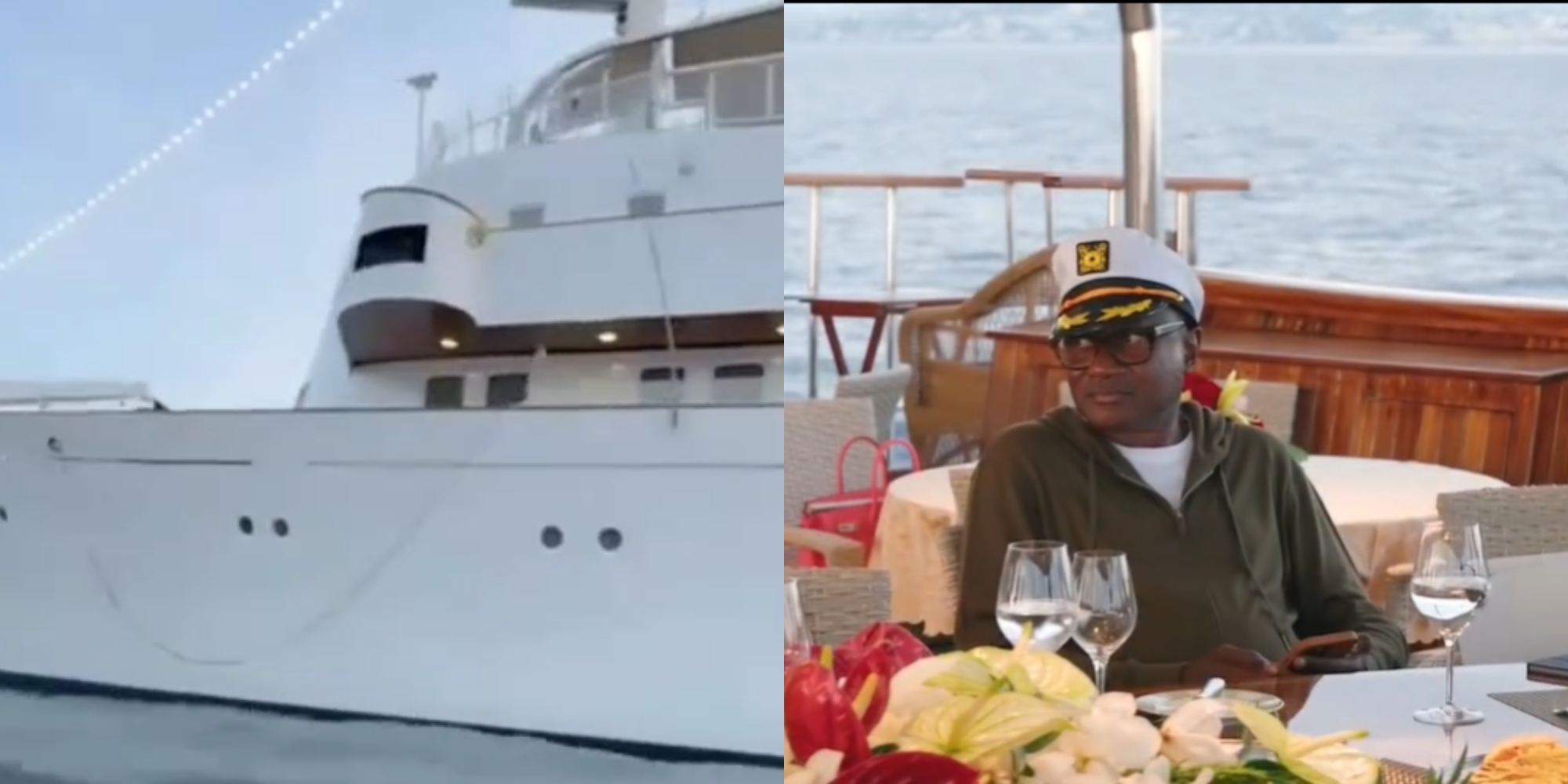 Moment Billionaire Businessman, Otedola Onboards The Aristotle Onassis' Christina O Super Luxury Yacht Ahead Of Birthday [Video]