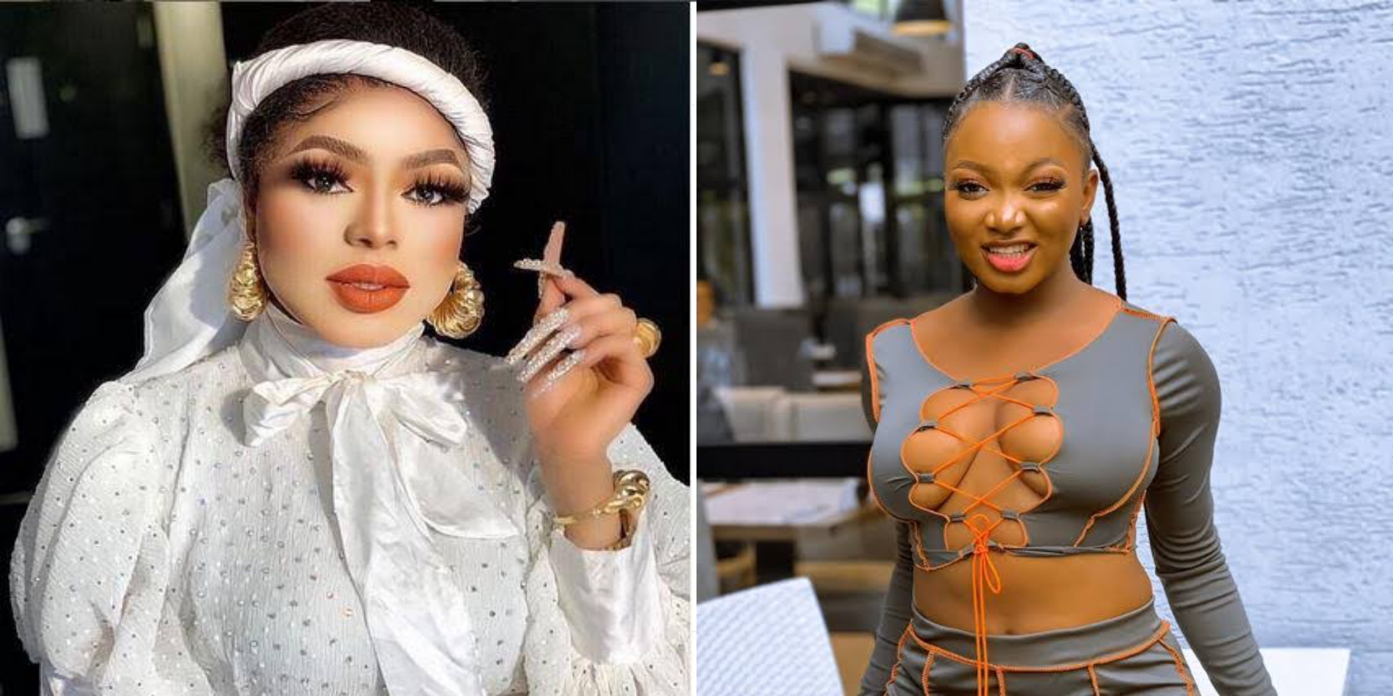 Crossdresser, Bobrisky Issues Warning To Papaya Ex, Threatens To Beat Her Up