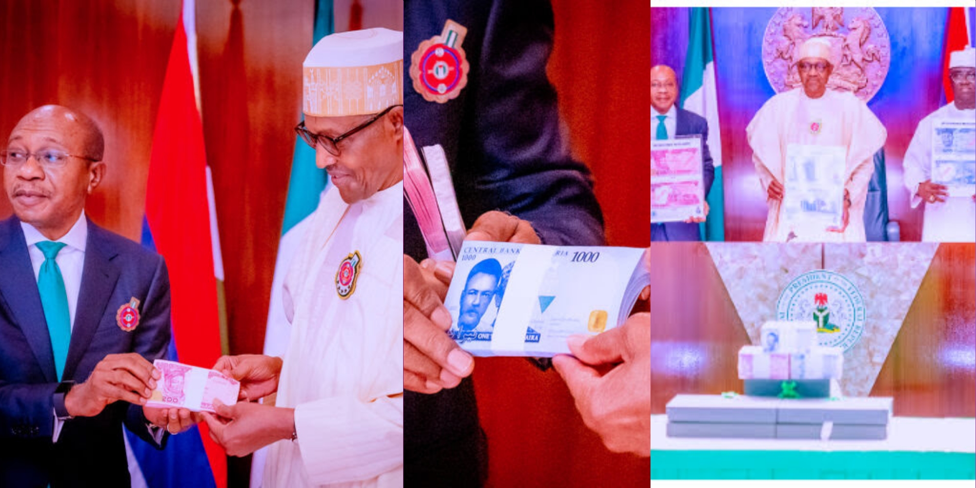 Unveiling of the Re-Designed Naira Notes