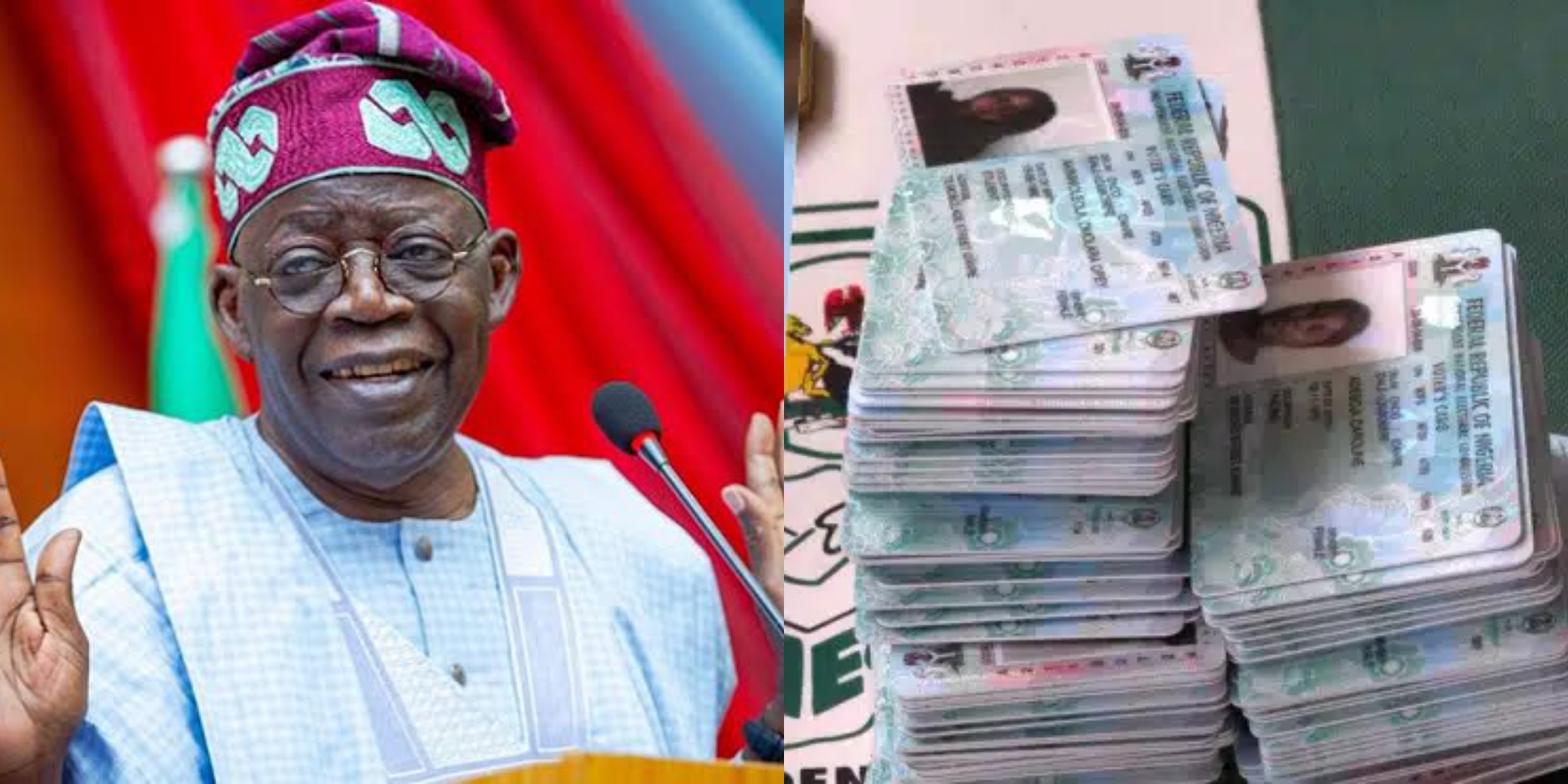 "Get Your 'APV' And Vote APC" — Tinubu In Another Gaffe