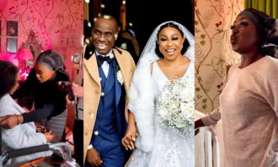 Moment Kate Henshaw Holds Back Tears At Rita Dominic's Wedding Day