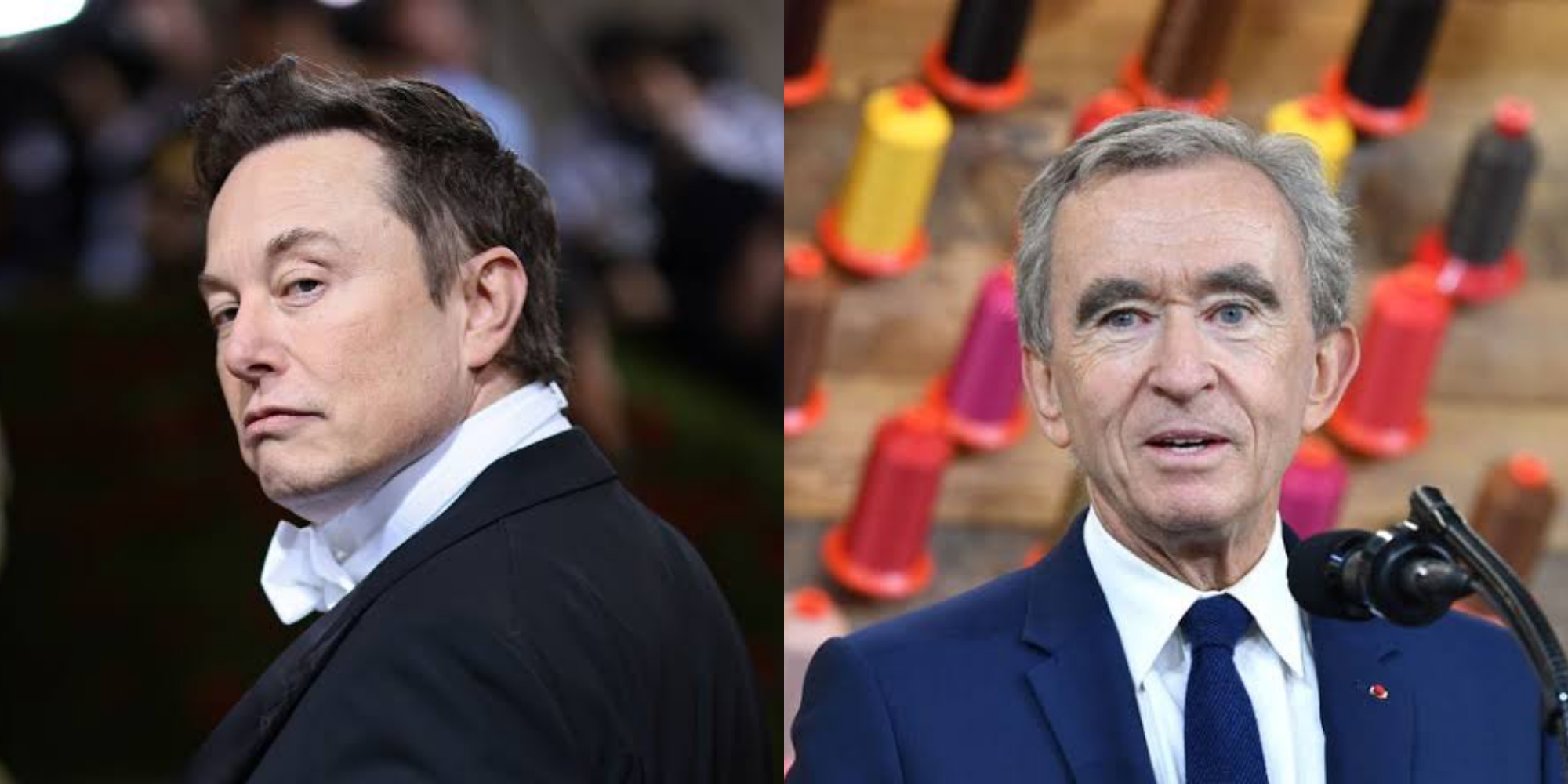 Elon Musk loses his postion as the ‘World’s Richest Man’ to Bernard Arnault.