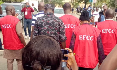 EFCC Officials Make An Unannounced Presence At Peter Obi’s Polling Unit