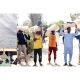 19 suspects have been arrested for allegedly stealing from a truck loaded with bags of rice along Zaria road
