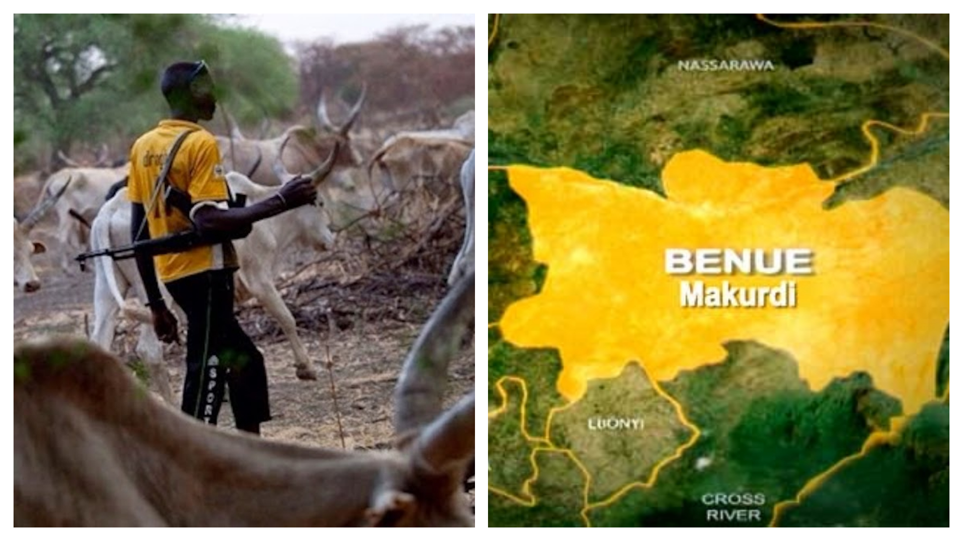 Six Benue communities experience attack by herdsmen