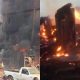 Onisha market devastated by fire
