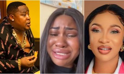 Tonto Dikeh reacts over Cubana Chief Priest baby mama saga (Video)