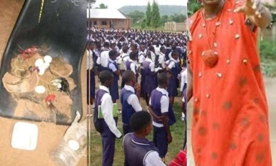 Native doctor uncovers charm buried in school after students complained of ‘spirit’