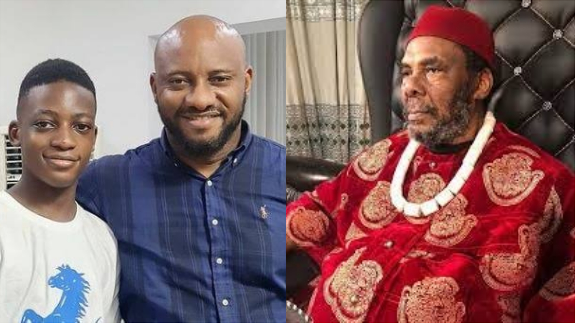 Pete Edochie speaks, pays tribute to ‘accomplished, brilliant’ grandson