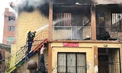 Fire outbreak: Fire guts 19 shops in Lagos market