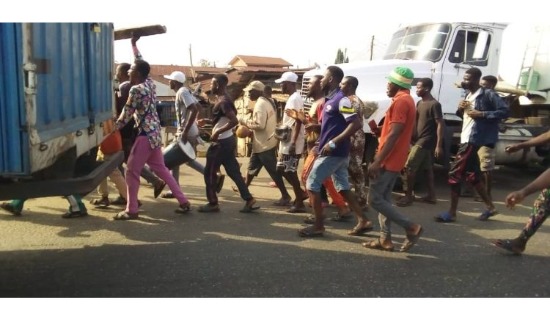 Protest by Ondo youths over kidnapping of locals in community