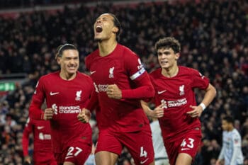 Anfield Needed Against Manchester United -- Virgil van Dijk