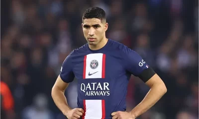 PSG Includes Achraf Hakimi In UCL Squad Despite Rape Charges