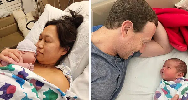 Mark Zuckerbeg welcomes new child with wife