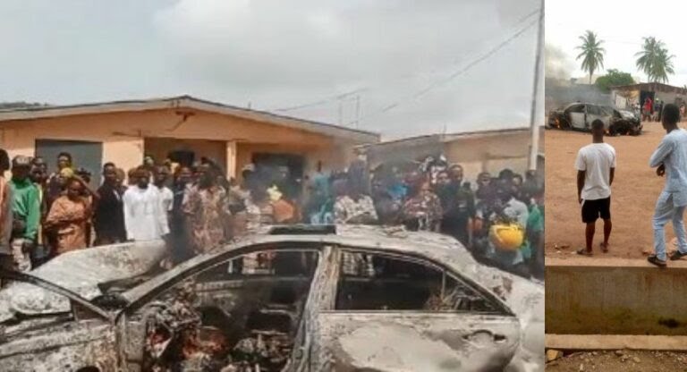 Yahoo boy mobbed after killing four in Akure accident