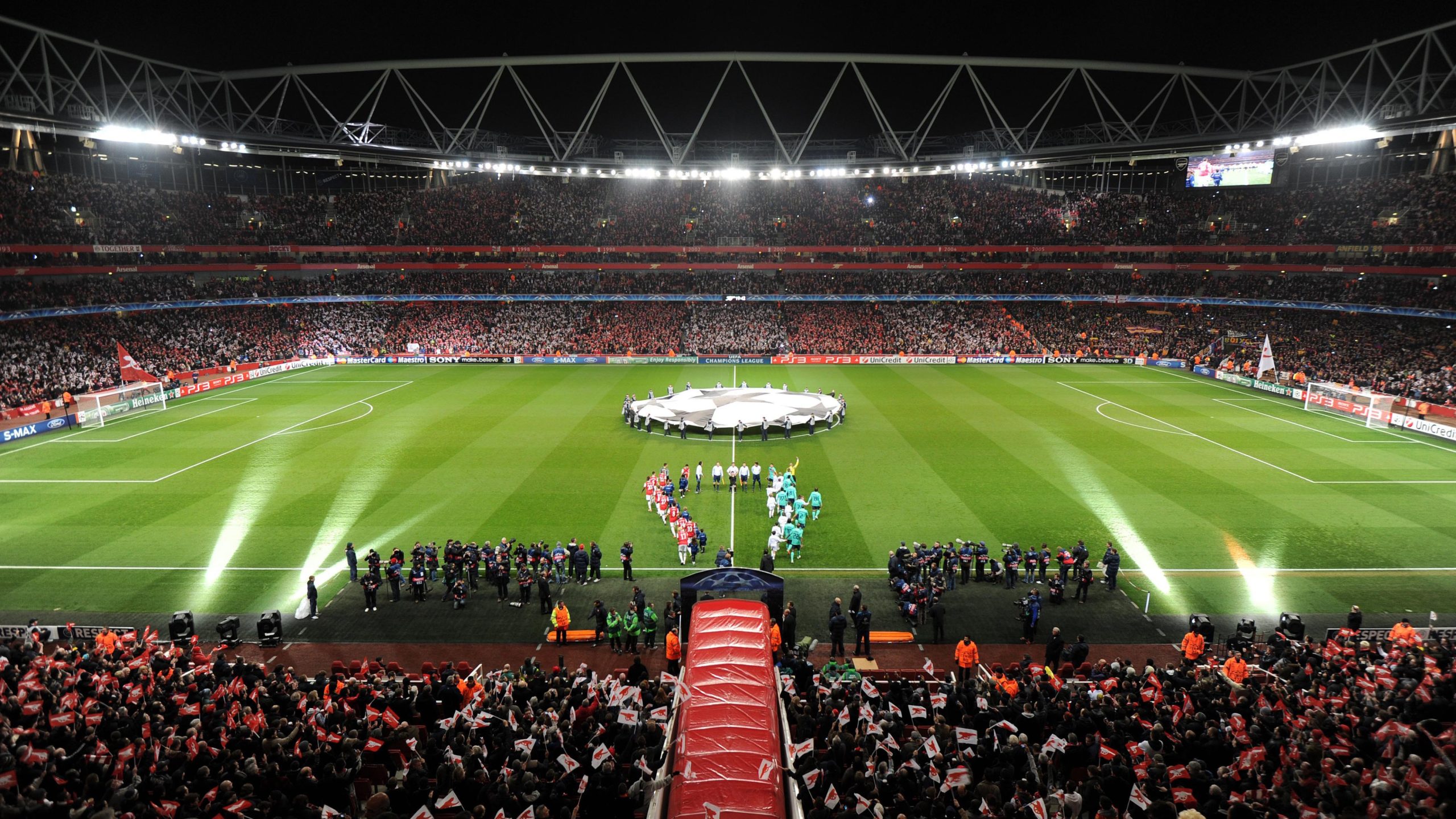 Arsenal UCL Emirates
