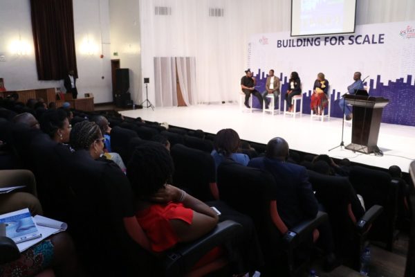 Cross section of Syndicate Speakers at the 3rd FATE Foundation Annual Alumni Conference. Speaking about 'Digital Strategies to take your Business to the Next Level'