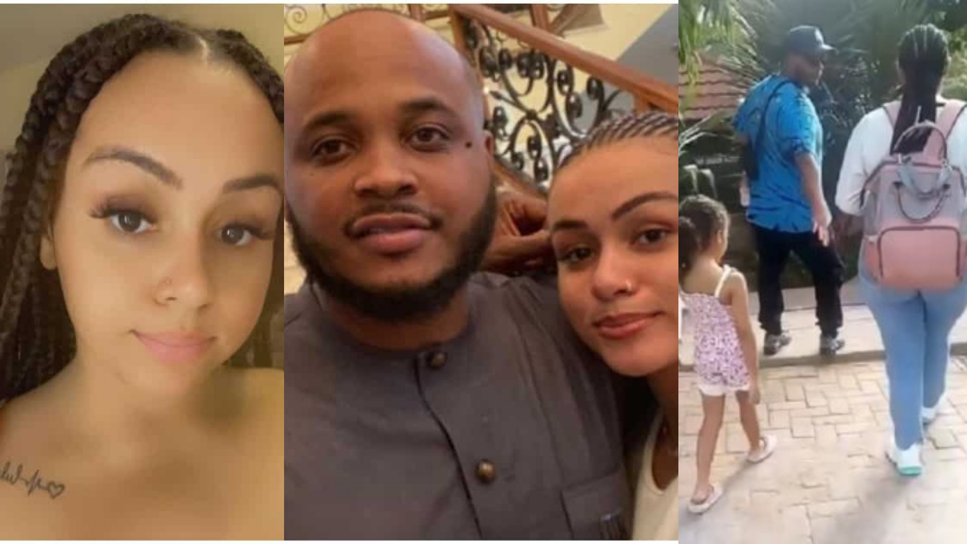 “Na mumu dey put mouth for relationship matter” – Netizens react as Sina Rambo and wife reconcile after separation