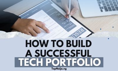 How to build an successful portfolio for career positioning in tech