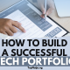 How to build an successful portfolio for career positioning in tech