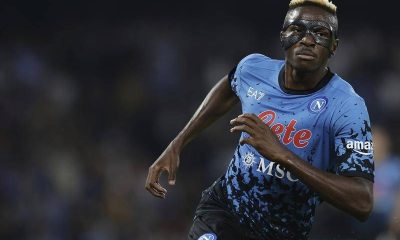 Victor Osimhen missing in action in Napoli's training ground