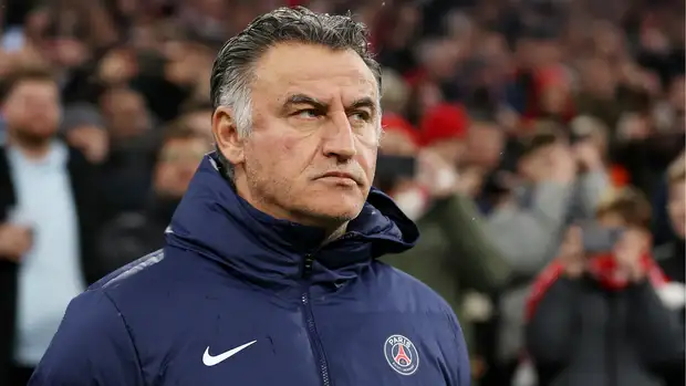 PSG manager, Christophe Galtier under pressure after latest defeat