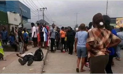 Man slumps, dies on busy road in Port Harcourt