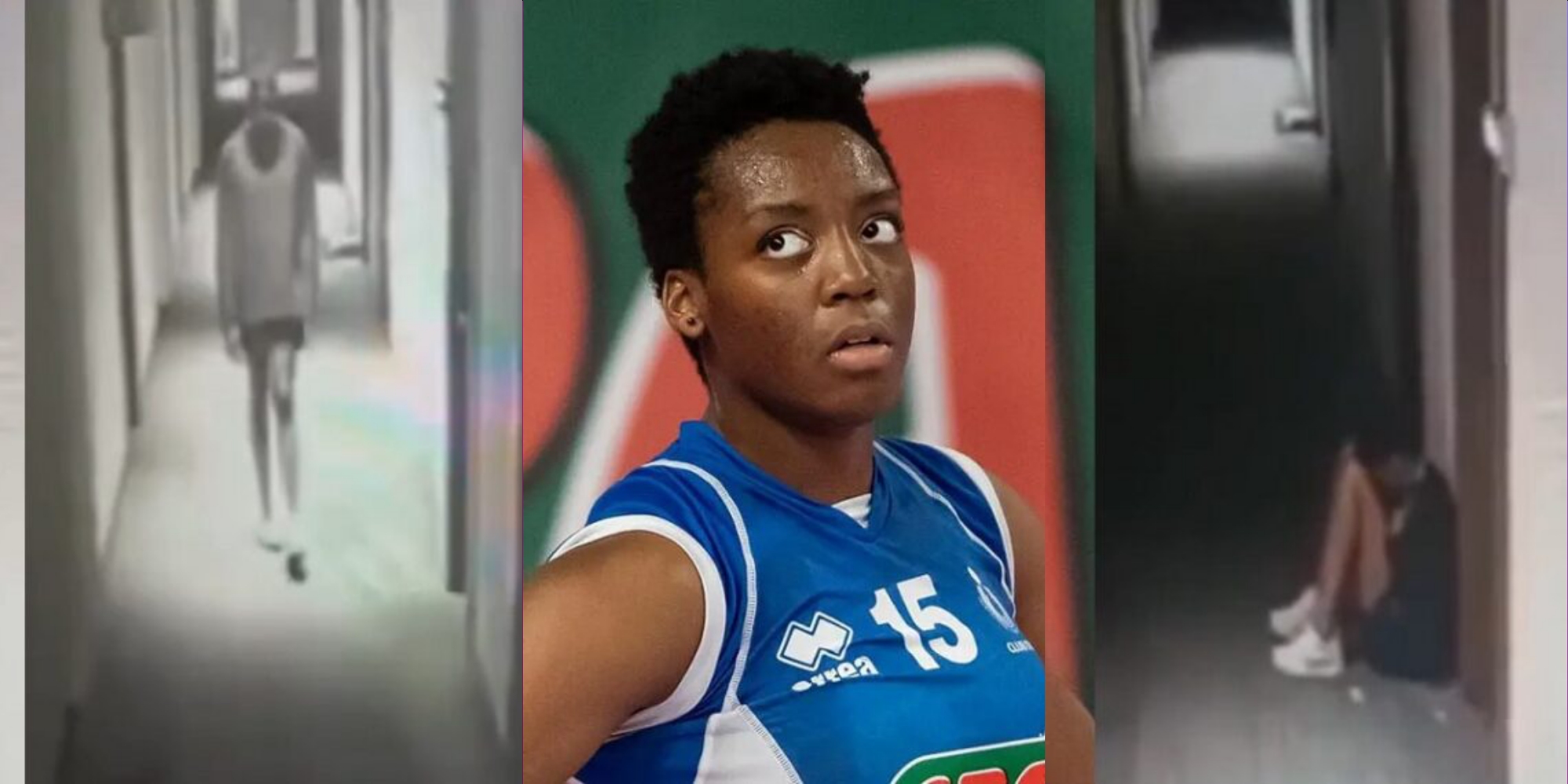 CCTV Footage captures last moments of Italian-Nigerian Volleyball star Julia Ituma
