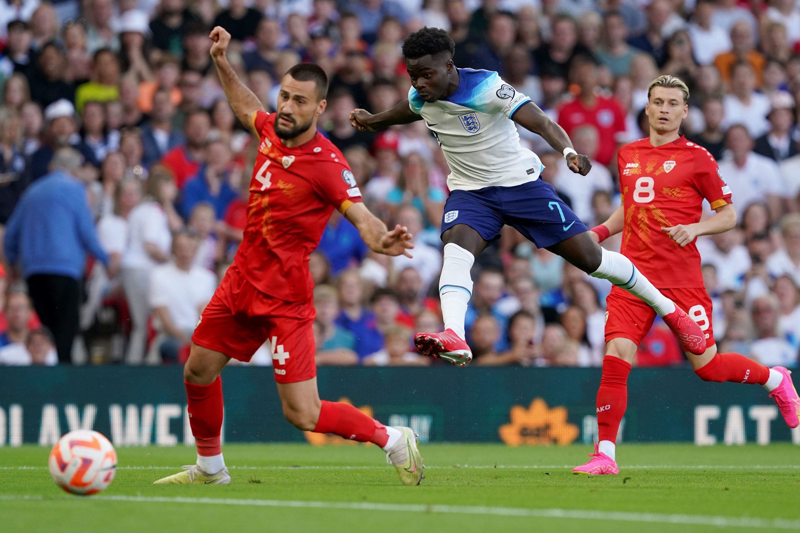 Bukayo Saka scintillating performance for England drives narratives