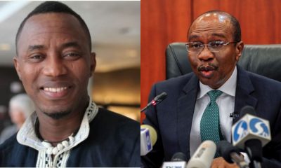 Omoyele Sowore, the 2023 presidential candidate of the African Action Congress (AAC), has expressed support for the suspension of Godwin Emefiele, the Governor of the Central Bank of Nigeria (CBN).
