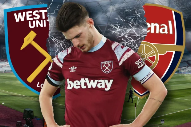 West Ham grow worried over Arsenal's decision on Declan Rice