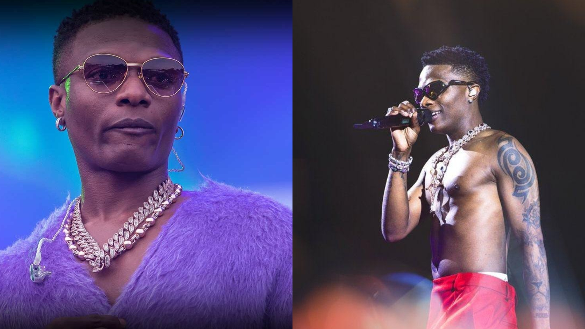 Renowned Afrobeats star, Wizkid has set many reactions after he mistakenly threw his ring, said to be worth £100K, to the crowd during a performance.