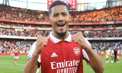 William Saliba gives Arsenal fresh boost with Contract extension