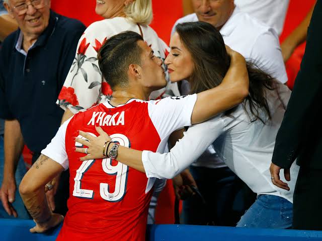 My wife had nothing to do with it -- Granit Xhaka