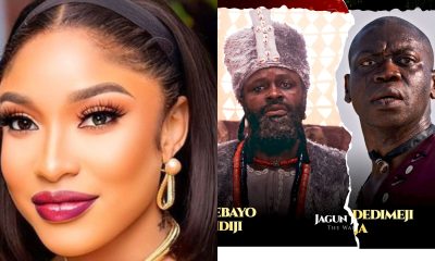 "It's been 10/12 years I watched Nigerian movies" - Tonto Dikeh stirs reactions on her review of Jagun Jagun movie