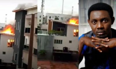 AY Makun reacts over fire outbreak at his residence in Lagos
