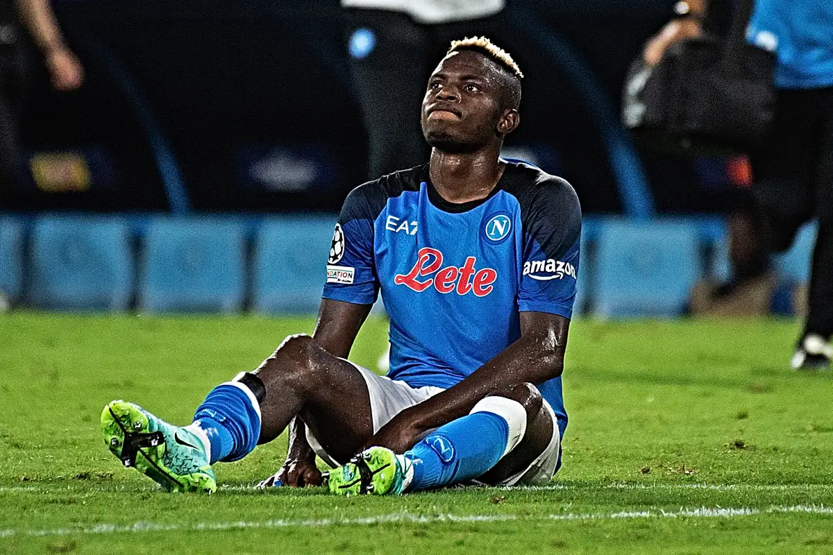 €100m bid for Osimhen only gets you his shoes -- Napoli president