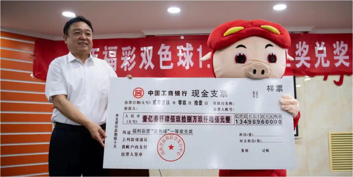 The man, who goes by the name Mr. Li, went alone to the lottery office located in Nanning, a city in the southern province of Guangxi, to collect his prize.