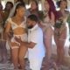 An African American man has sparked controversy online after he decided to settle down and marry ten different women in one day.