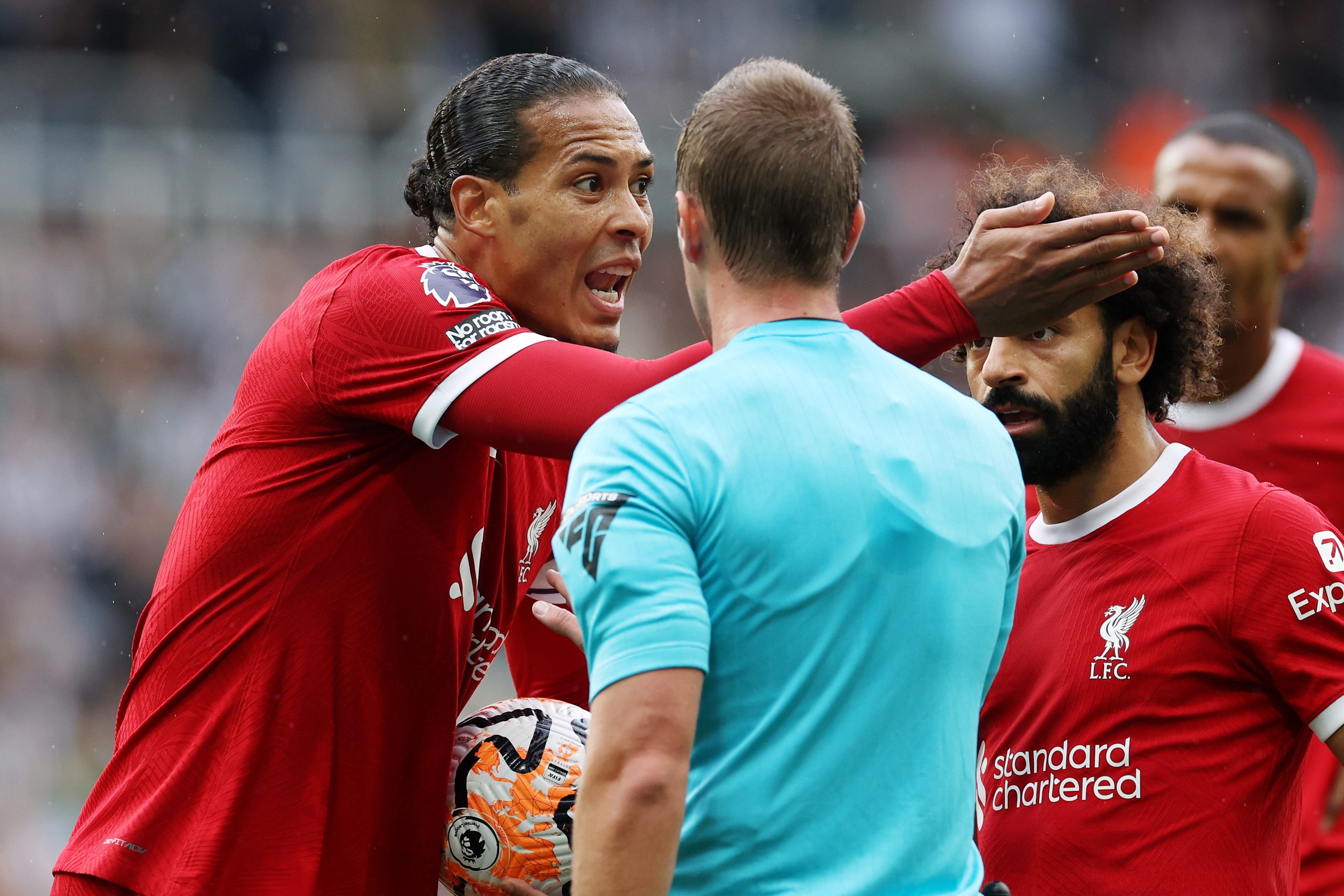 Virgil van Dijk gets into more trouble with the 'Law'