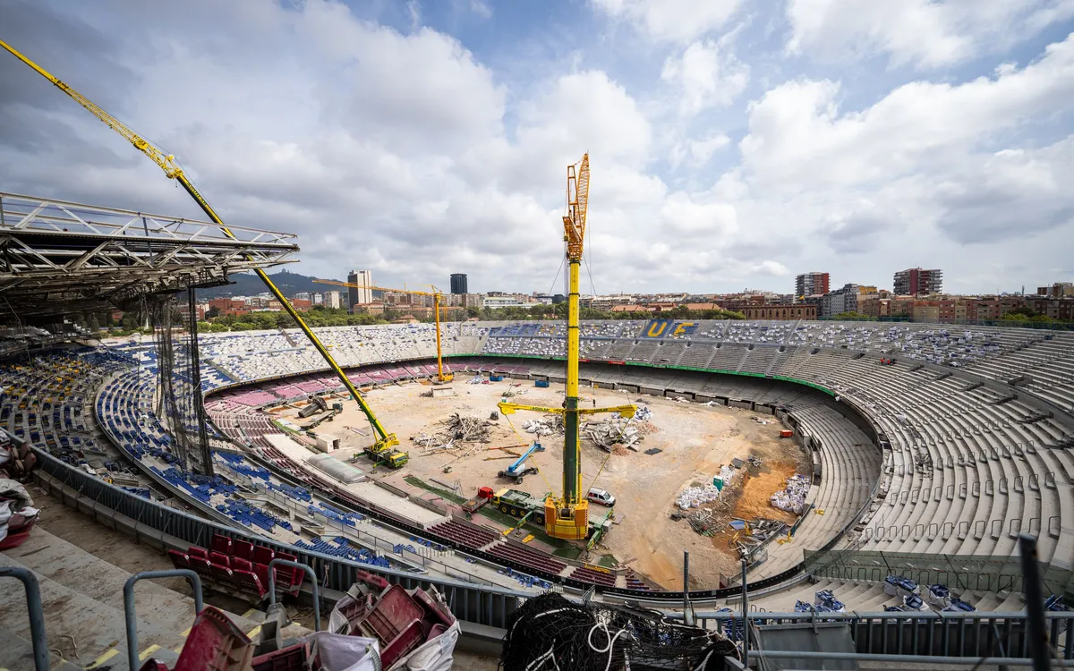 Barcelona begin selling Camp Nou grasses to raise funds