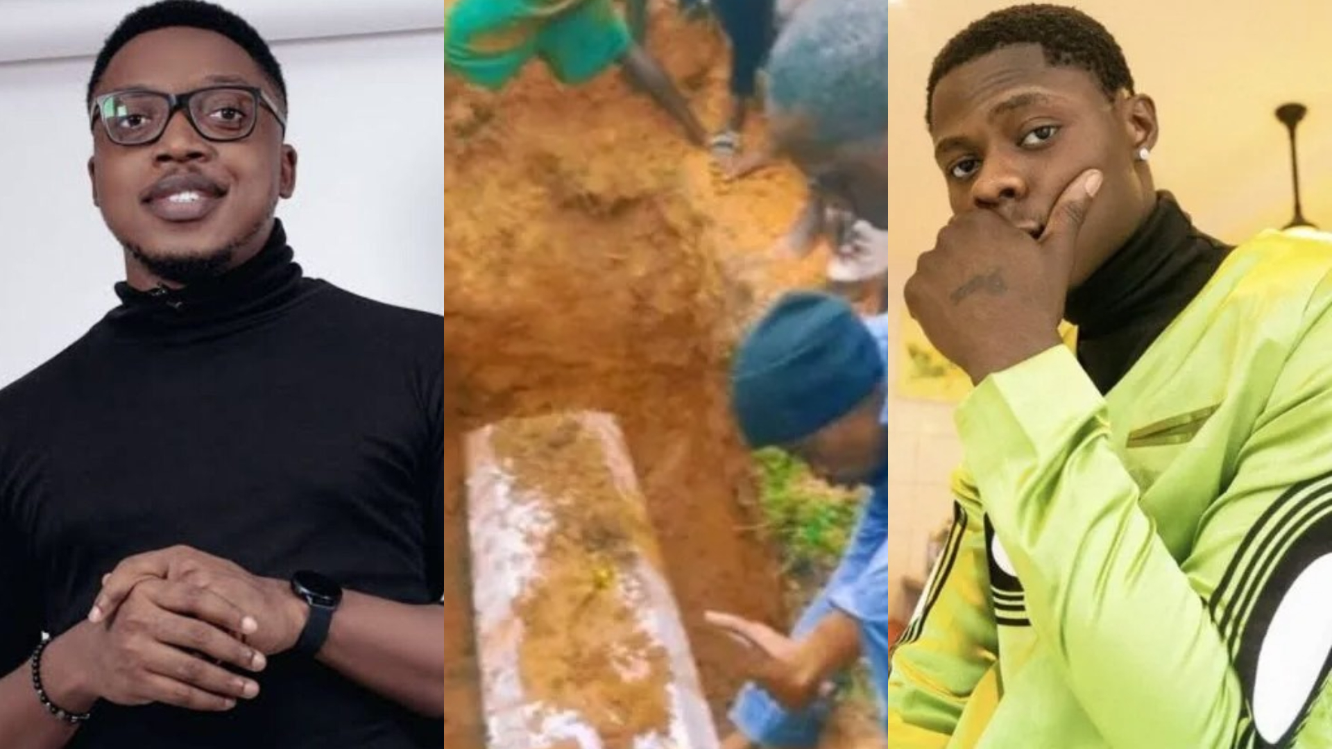 Aproko Doctor gives his idea of the blood stain on Mohbad's gravesite