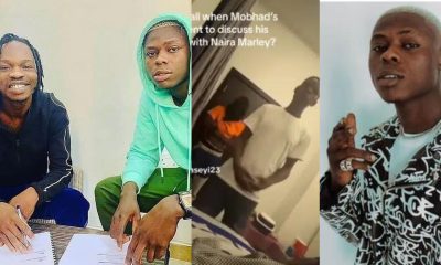 Naira Marley, a Nigerian musician, was heard chatting with the father of Mohbad, a Nigerian artist who died on September 12, 2023, at the age of 27.