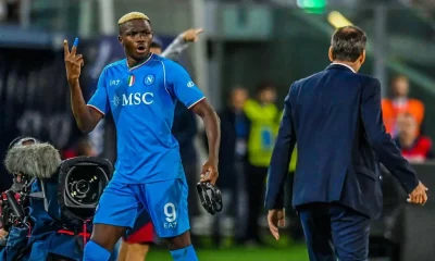 Victor Osimhen at odds with Napoli, ready to sue Club