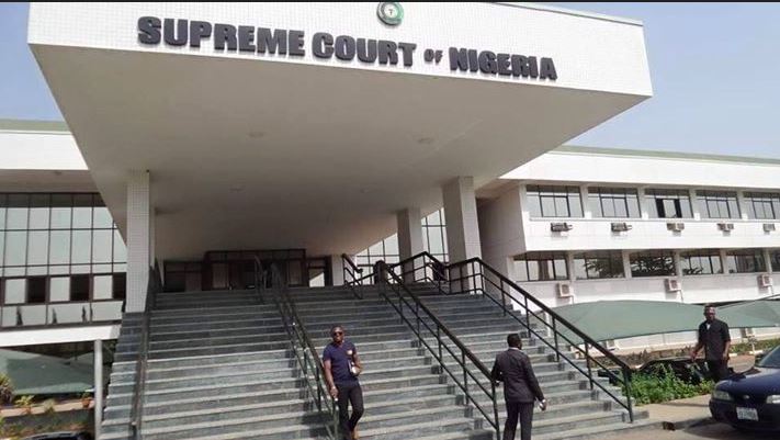 JUST IN: Fire Razes Supreme Court Building In Abuja