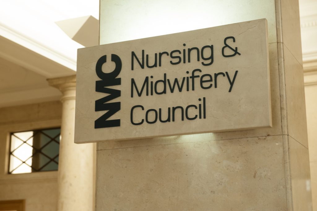 The Nursing and Midwifery Council in the United Kingdom