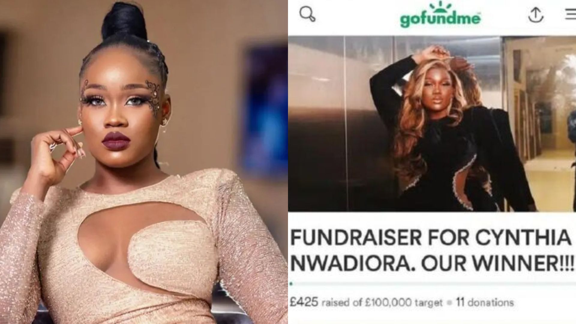 “People wey never chop bellefull” – Reactions trolls as Ceec’s fans open GoFundMe account