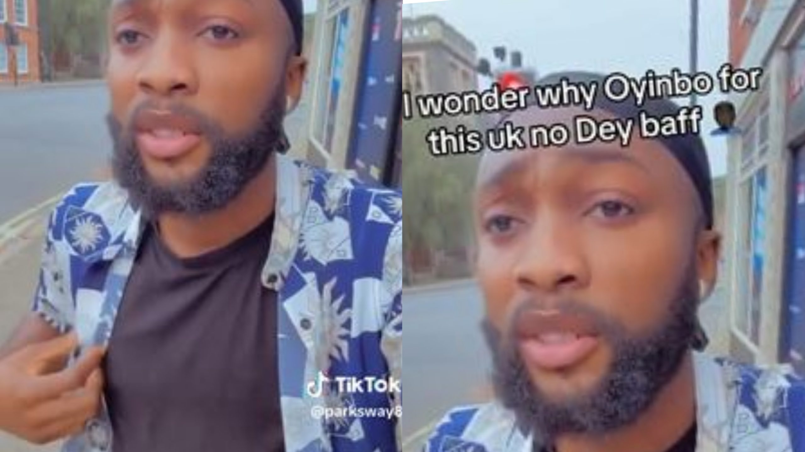 "The Oyinbo people in UK Don't shower, I have catarrh because of it" — Nigerian man cries out 